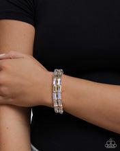 Load image into Gallery viewer, Symmetrical Statement - Yellow Bracelet - Paparazzi Jewelry
