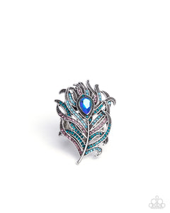 paparazzi-accessories-polished-peacock-blue-ring