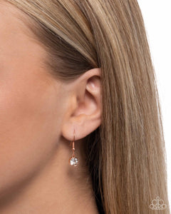 Coquette Celebrity - Copper Necklace - Paparazzi Jewelry