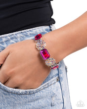 Load image into Gallery viewer, Prismatic Profession - Pink Bracelet - Paparazzi Jewelry
