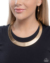 Load image into Gallery viewer, Fringe Formal - Gold Necklace - Paparazzi Jewelry
