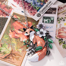 Load image into Gallery viewer, Fox Frame - Multi Necklace - Paparazzi Jewelry
