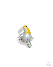 Load image into Gallery viewer, paparazzi-accessories-twinkling-toucan-yellow-ring
