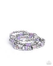 Load image into Gallery viewer, paparazzi-accessories-naturally-noteworthy-purple-bracelet
