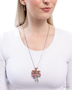 Lily Luminescence - Pink Necklace - Paparazzi Jewelry