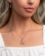 Load image into Gallery viewer, Twinkling Teddy - Necklace Necklace - Paparazzi Jewelry
