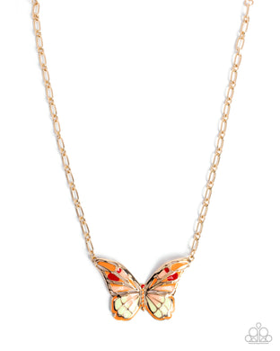 paparazzi-accessories-aerial-accolade-orange-necklace