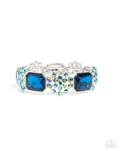 Load image into Gallery viewer, paparazzi-accessories-prismatic-profession-blue-bracelet
