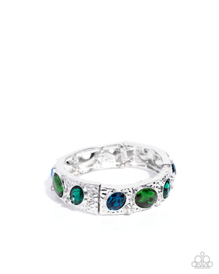 paparazzi-accessories-colorful-castle-green-bracelet