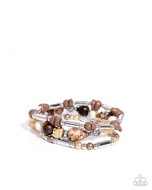paparazzi-accessories-flashy-fiction-brown-bracelet