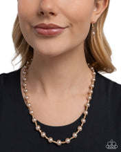 Load image into Gallery viewer, Pearl Premiere - Brown Necklace - Paparazzi Jewelry
