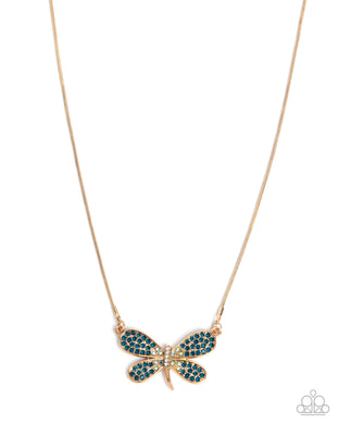paparazzi-accessories-dragonfly-direction-gold-necklace
