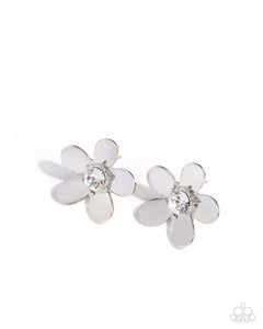 paparazzi-accessories-blooming-boutique-white-post earrings