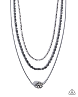paparazzi-accessories-true-love-tiers-black-necklace