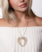 Load image into Gallery viewer, Angelic Accuracy - Gold Necklace - Paparazzi Jewelry
