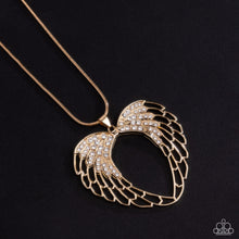 Load image into Gallery viewer, Angelic Accuracy - Gold Necklace - Paparazzi Jewelry
