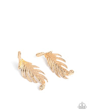 Load image into Gallery viewer, paparazzi-accessories-leafy-lure-gold-post earrings
