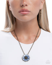 Load image into Gallery viewer, Parisian Posy - Brass Necklace - Paparazzi Jewelry

