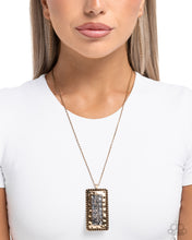 Load image into Gallery viewer, Bountifully Blessed - Gold Necklace - Paparazzi Jewelry

