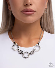 Load image into Gallery viewer, Geometric Glitter - Black Necklace - Paparazzi Jewelry
