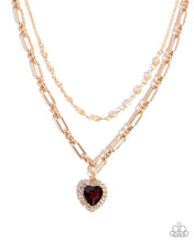 Load image into Gallery viewer, paparazzi-accessories-match-made-in-haute-brown-necklace
