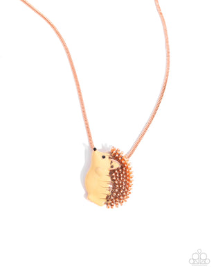 paparazzi-accessories-porcupine-pizzazz-copper-necklace