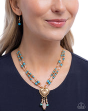 Load image into Gallery viewer, Breathe a Sigh of Relief - Multi Necklace - Paparazzi Jewelry
