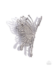 Load image into Gallery viewer, paparazzi-accessories-layered-landing-white-hair clip
