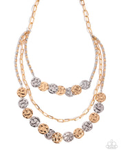 Load image into Gallery viewer, paparazzi-accessories-decadent-discs-multi-necklace
