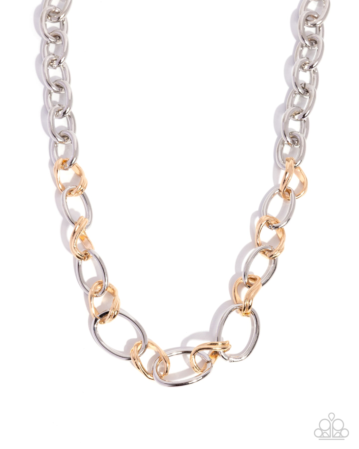 paparazzi-accessories-sleek-spirit-silver-necklace
