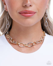 Load image into Gallery viewer, Sleek Spirit - Silver Necklace - Paparazzi Jewelry
