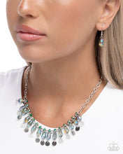 Load image into Gallery viewer, Glimpse of Glitz - Green Necklace - Paparazzi Jewelry
