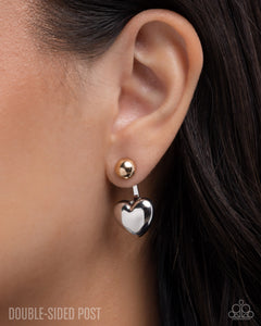 Flirty Finale - Multi Post Earrings - Paparazzi Jewelry