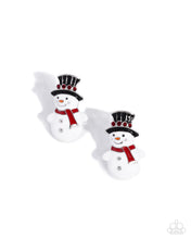 Load image into Gallery viewer, paparazzi-accessories-frosty-flair-multi-post earrings
