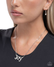 Load image into Gallery viewer, How Great Our Joy - White Necklace - Paparazzi Jewelry
