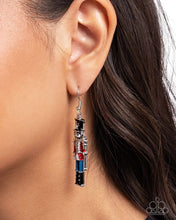 Load image into Gallery viewer, Nutcracker Nuance - Red Earrings - Paparazzi Jewelry
