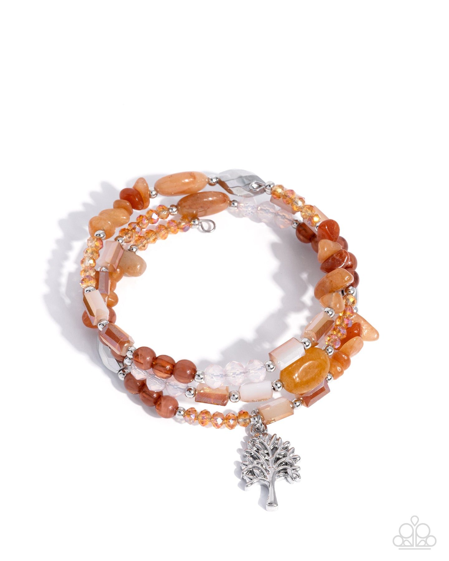 paparazzi-accessories-capricious-collision-orange-bracelet