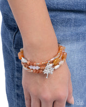 Load image into Gallery viewer, Capricious Collision - Orange Bracelet - Paparazzi Jewelry
