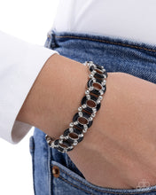 Load image into Gallery viewer, Adorable Armada - Black Bracelet - Paparazzi Jewelry
