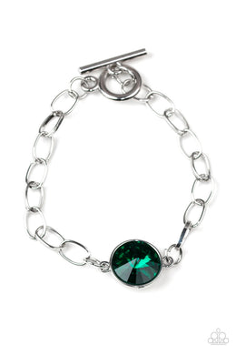 paparazzi-accessories-all-aglitter-green-bracelet