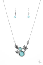 Load image into Gallery viewer, paparazzi-accessories-exquisitely-eden-blue-necklace
