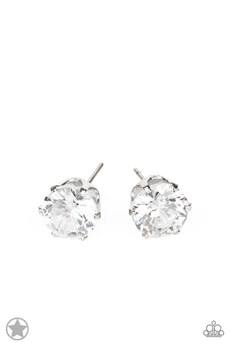 paparazzi-accessories-just-in-timeless-white-post earrings