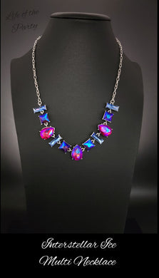 paparazzi-accessories-interstellar-ice-pink-necklace