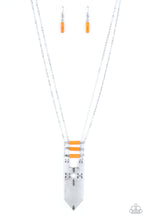 Load image into Gallery viewer, paparazzi-accessories-triassic-era-orange-necklace
