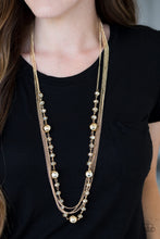Load image into Gallery viewer, High Standards - Gold Necklace - Paparazzi Jewelry
