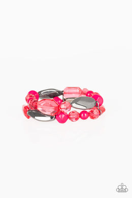 paparazzi-accessories-rockin-rock-candy-pink-bracelet