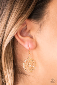 Rochester Royale - Gold Earrings - Paparazzi Jewelry