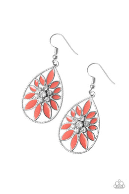paparazzi-accessories-floral-morals-orange-earrings