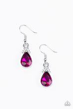 Load image into Gallery viewer, paparazzi-accessories-5th-avenue-fireworks-pink-earrings

