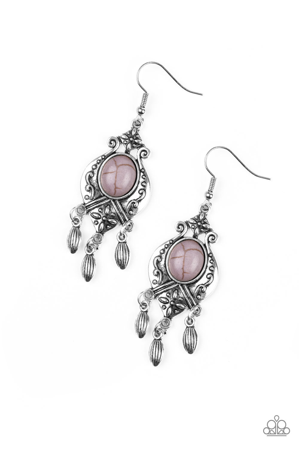 paparazzi-accessories-enchantingly-environmentalist-silver-earrings